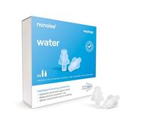 Nonoise Water sports earplugs - Protection against water in the ear - Environment remains clearly audible - 1 pair - Transparent