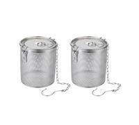 Nonrust Steel Double Cooking Strainers High Capacity Soup with Ergonomic Grip Halogens Cage Set Halogen Basket for Cooking