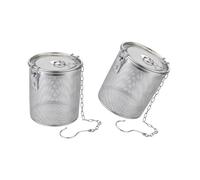 Nonrust Steel Double Cooking Strainers High Capacity Soup with Ergonomic Grip Halogens Cage Set Halogen Basket for Cooking