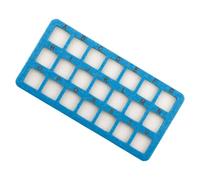 Nonslip 21 Grids Felt Workstation Mat Felt Work Mat Organizers for Secure Bead Arrangement During Jewelry Creation Portable Bead Storage