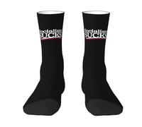 Nonslip Athletic Socks, Socialism Sucks, Men’s Sock Anti Sweat Sports Socks for Baseball Trekking 40cm