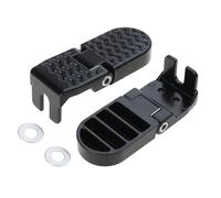 NonSlip Bicycles Footrest Aluminium Alloy Bike Rear Wheel Folding Pedal For Electric Bike Folding Bicycles Enduring Electric Rear Pedal