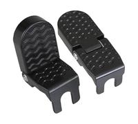 NonSlip Bicycles Footrest Aluminium Alloy Bike Rear Wheel Folding Pedal For Electric Bike Folding Bicycles Enduring Electric Rear Pedal