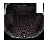 Nonslip Boot Mat For Toyota For Camry XV50 2017 2016 2015 2014 2013 2012 Cargo Liner Carpets Auto Interior Waterproof Rugs Car Trunk Mats(Black redA)