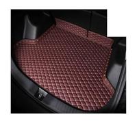 Nonslip Boot Mat For Toyota For Camry XV50 2017 2016 2015 2014 2013 2012 Cargo Liner Carpets Auto Interior Waterproof Rugs Car Trunk Mats Cargo Cover Mat Travel(Wine redB)