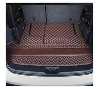 Nonslip Boot Mat For Toyota For Highlander 7 Seats 2014-2019 Waterproof Durable Boot Carpets Cargo Leather Car Trunk Mat Liner Car Boot Liner Protector(CoffeeA)