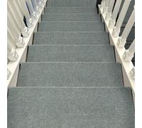 NonSlip Bullnose Carpet Stair Treads20 PCS 70x24cm Indoor Mats for Wooden Stepsfor Safe & Sle Perfect for Home Décor