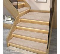 NonSlip Bullnose Stair Carpet RunnerStair Protection & Safe Stair Mats Ideal for Home & Office Stylish Carpet for Steps