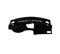 Nonslip Car Dashboard Cover Compatible With Peugeot 307 307SW 307CC 2002-2006 2007 2008 Car Styling Dashboard Cover Dash Mat Sunshield Protect Carpet(Right Hand Drive,Black Black Edge)