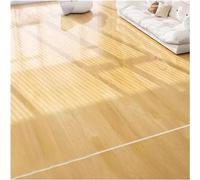 NonSlip Clear PVC Carpet Protector MatWaterproof Area Rug for Office & Home2mm Thick Rectangular Floor Mat (140cm x 180cm / 56" x 72") Hardwood Floor Safety