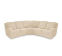 NonSlip Corner Sofa Cover 5Seater Recliner Chair & Settee Slipcovers Armchair Cushion ProtectorDurable Easy Care (#1 Corner/1pack)