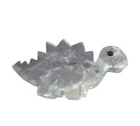 Nonslip Dinosaurs Hair Clamps | Fashion Cute Plate Dinosaurs Hair Clip | Nonslip Acrylic Headdress Styling Tools, Strong Hold Hair Accessories For Everyday Use