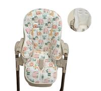 Nonslip Infant Feeding Chair Pad with Plush Comfort and Machine Washable Design Ensuring and Hygiene Plush Chair Pad