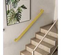 Nonslip Metal Stair Railing 15ft Galvanized Iron Pipe Indoor/Outdoor WallMounted Handrail Industrial Style Available in 1m to 6m Lengths Safe & Durable
