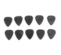 Nonslip Mixed Thickness Black Mandolin Plectrums Set Of 10pcs