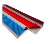 NonSlip PVC Stair Treads Adhesive Rubber Step Edges PreCut AntiSlip Strips for Indoor & Outdoor Use (Blue 6.86m270in)