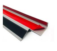 NonSlip PVC Stair Treads SelfAdhesive Rubber Edge Strips PreCut AntiSlip Corner Protectors for IndoorOutdoor Use (Black Gray 9.4m370in)
