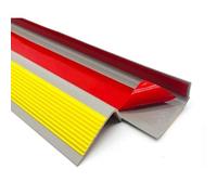 NonSlip PVC Stair Treads SelfAdhesive Rubber Step Edges PreCut AntiSlip Strips for Indoor & Outdoor Use (Yellow 10m39.5in)