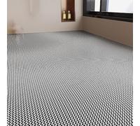 NonSlip Rectangle Shower Mat 0.2in Thick PVC Mesh Drainage Mat for Bathroom Restaurant Garage & Bar Commercial Use 160x150cm Durable Floor Mat