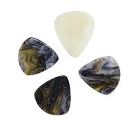 Nonslip Resin Guitar Picks for Acoustic Electric Bass Ukulele Beginner Accessory Resin Acoustic Pick Comfortable Grip Pick