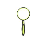 Nonslip Rubber Handle 5-10X Handheld Magnifier Magnify Glass with Optical Lens for Enhances Clarities and Precisions Optical Glass