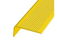 NonSlip Rubber Stair Treads & Edge Protector Outdoor Skid Resistant Trim for Wooden & Marble Stairs 3x7cm Yellow Durable Stair Nose Molding 314.96in