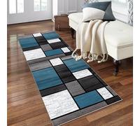 NonSlip Runner Rug 100 x 150 cmIdeal for Hallway Entryway Living Room KitchenLong Washable Area Rug for Home Decor and Safety