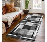 NonSlip Runner Rug 70 x 180 cm Modern Geometric Design Washable Kitchen Mat Absorbent Entryway Carpet Perfect for Hallways Laundry Living Room