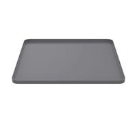 NonSlip Silicone Floor Protector Mat for Bedside Commode Chair Bathroom with Drainage Design Elderly Use Quick Dry Bedside Commode Pad