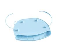 Nonslip Silicone Placemat for Baby with Teether Rope Lanyard and Food Catching Pockets for Dining & Eating Hour Dirt Proof Placemat