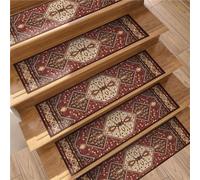 NonSlip Stair Treads for Indoor StepsAdhesiveCarpet Mats (8pcs Sle) Safe AntiSlip Stair Covering for Enhanced Grip and t