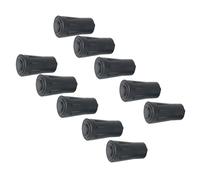 Nonslip Walking Cane Feet Cane Tip Protectors Rubber Texture Suitable for Secure Tractions on Wet or Uneven Surfaces Trekking Poles Hiking Stick Accessories with Rubber Texture for Stability on Uneven