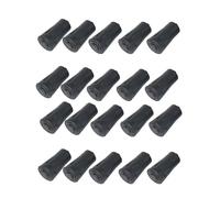 Nonslip Walking Cane Feet Cane Tip Protectors Rubber Texture Suitable for Secure Tractions on Wet or Uneven Surfaces Trekking Poles Hiking Stick Accessories with Rubber Texture for Stability on Uneven