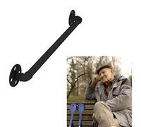 Nonslip Wall Mounted Stair Railing Hand Grab Rail for Indoor Use Elderly Support Rod Adjustable 1ft20ft Lengths Durable Banister Aid (Size: 2ft)