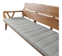 NonSlip Washable Garden Bench Cushion 120x55cm GrayUniversal Bank Pillow for Window Sill Patio &Seating Waterproof Seat Pad Comfortable Chair Cover