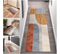 NonSlip Washable Gray Runner Rug for Hallway Kitchen StairsVersatile Floor Mat 2.3ft x 4.9ft Durable Carpet Runner for HighTraffic Areas Multiple
