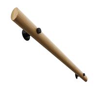 Nonslip Wooden Stair Grab Bar, Adjustable Length Wall-Mounted Safety Rail for Indoor Stairs, Complete Kit for Home Corridors & Lofts, 4.2m/13.8ft