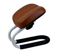 Nonslip Yogas Kneeling Chair with Reinforced Steel Frame Ergonomic Design for Back Relief During Long Time Height Adjustable Spiritual Practice Stool