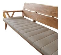 NonSlipBench Cushion Waterproof Sofa Pad for Windowsill Washable Seat Cushion 130x50cm Brown Fits 100x40 120x40 140x40 80x40 Benches