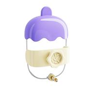 Nonspill Bird Water Feeder With Leakproof Design 360ml/12oz Clear Watering Bottle For Parakeets Lovebirds Small Pet Parrots Automatic Drinking Device