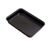 Nonstick Carbon Steel Roasting Tray Large Capacity Cooking Pan Sheet for Baking Cakes Breads Even Heat Distribution Carbon Steel Bakeware for Cakes and Bread