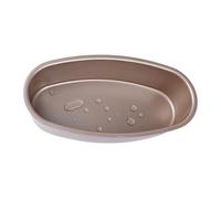 Nonstick Ellipse Cheese Cake Pan Carbon Steel Bread Leche Flan Baking Mold for Even Heat Distribution and Easy Releases Easy Releases Cake Pan