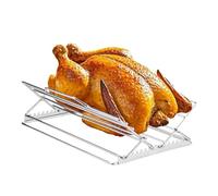 Nonstick Oven Roasting Rack | Food Grade Grill Accessory - Cooling and Cooking for Turkey, Beef, Chicken, Kitchen, Restaurant, Camping, BBQ, Party,