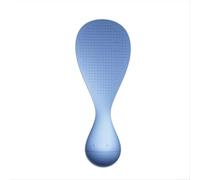 Nonstick Rice Spoon For Kitchen, Plastic Serving Paddle With Ergonomic Handle, Easy To Clean Dishwasher Safe Gadget For Grains And Food, White Color, 17.6 X 6.7 Cm Size(Blue)