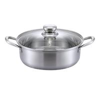 Nonstick Sauté Pan with Lid - Versatile Chicken Fryer, Oven Safe, Compatible with All Cooktops, Durable & Easy to Clean (10.5 inches)