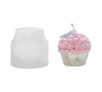 Nonstick Silicone 3D Flower Basket Mold for Crafting 3D Aromatherapies Home Decoration Gift Making Silicone