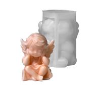 Nonstick Silicone Angel Mold for Crafting 3D Aromatherapies Home Decoration Unique Gift Making Miniature Angel Soap