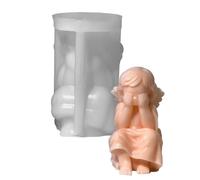 Nonstick Silicone Angel Mold for Crafting 3D Aromatherapies Home Decoration Unique Gift Making Mold Small Angel Soap Making Molds