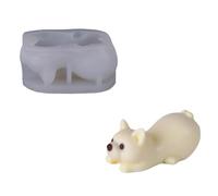 Nonstick Silicone Dog Cake Molds for Mousse Candy Treats, Easy Cleanup, Efficient Baking Crafting Essential Pet Lover Gifts