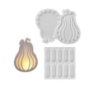 Nonstick Silicone Pumpkin Craft Mold, Multi-Purpose Basket Design for Soap Wax & Halloween Decorations Silicone Jewelry Mold